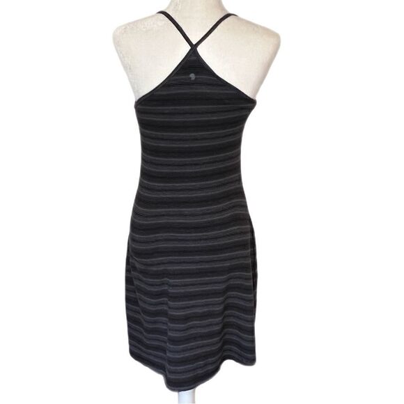 Mountain Hard Wear Grey Striped Sundress with Racer Back. Sz. M. Good Condition - Picture 6 of 13
